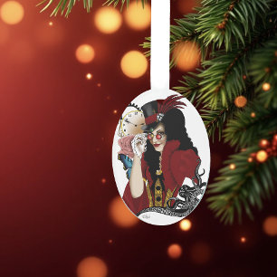 Pieuvre noire rouge victorienne