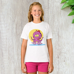 Pieuvre Portant Un T-shirt Casquette Filles  Ball 