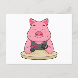 Pig au Poker avec cartes de Poker
