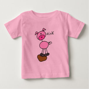 Pig dit T-shirts et cadeaux roses