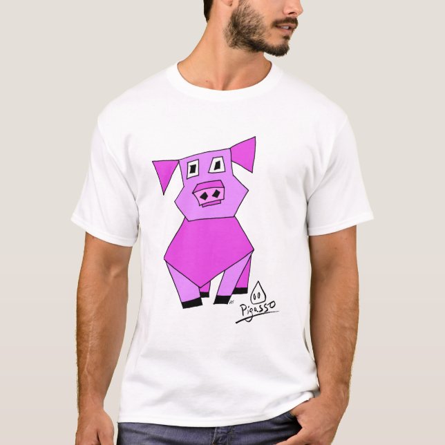Pigasso : Le T-shirt de porc (Devant)