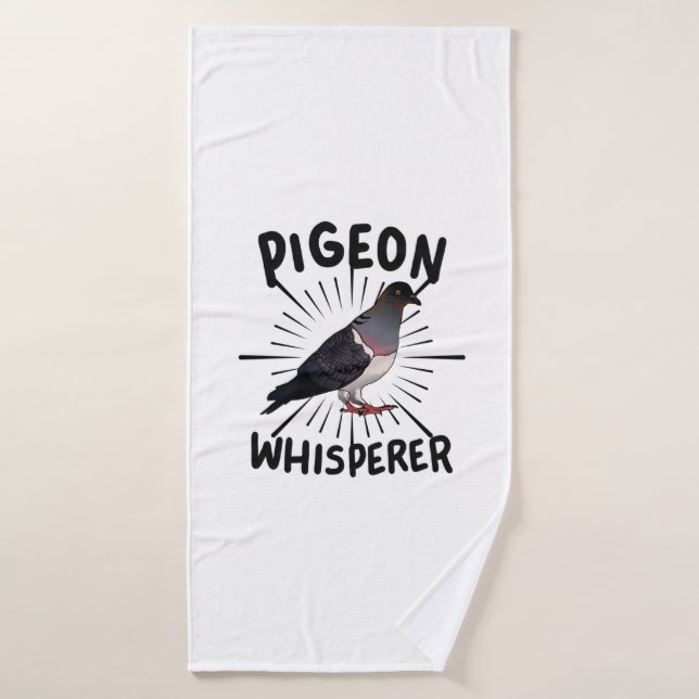 Pigeon (Serviette de bain)