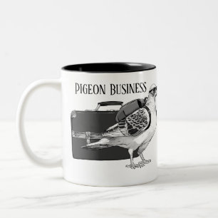 Pigeon Business Mug - Main droite