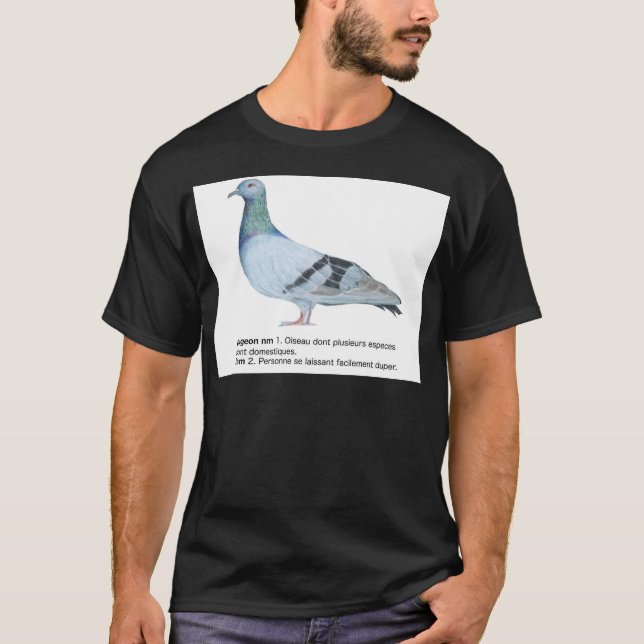 Pigeon by NuancesdePigeon T-shirts (Devant)