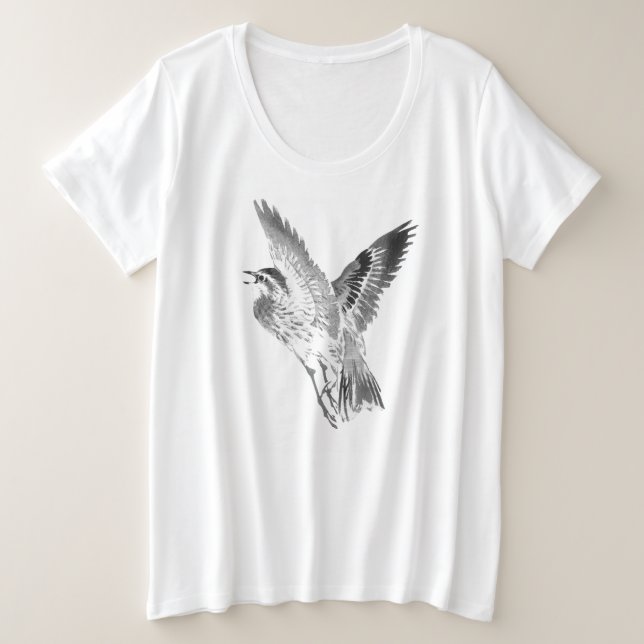 PIGEON PLUS TAILLE T-shirt PERSONNALISABLE AVEC PR (Design devant)