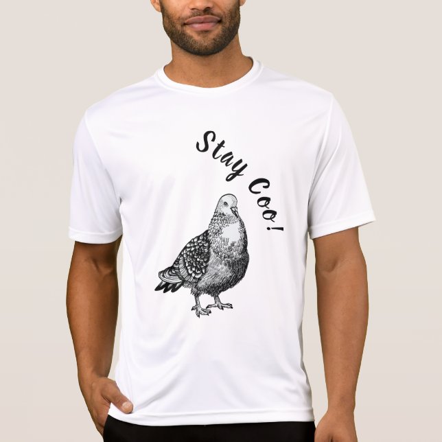 Pigeon, reste coo ! T-shirts (Devant)