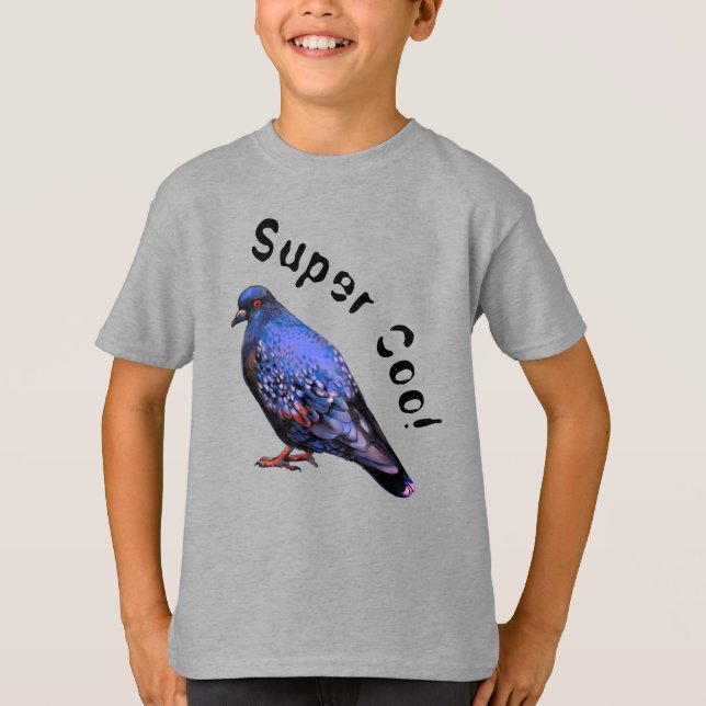 Pigeon, super coo ! T-shirts (Devant)