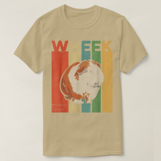 Piggy Design for a Guinea Pig nerd T-Shirt (Design devant)