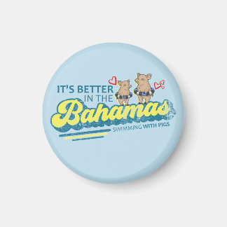 Pigs de natation Bahamas Magnet Vacances Croisière