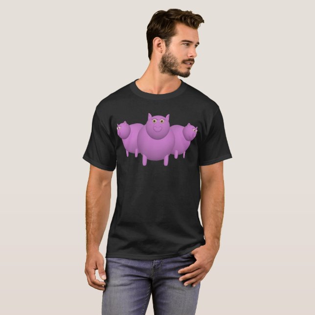 Pigs T-shirt (Devant entier)