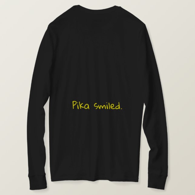 Pika Bunny T-Shirt Pika sourit. (Design dos)