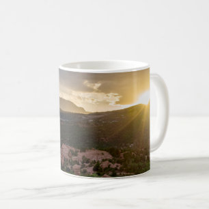 Pikes Peak Sunset Haze Mug classique
