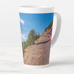 Pikes Peak Train Ride Latte Mug