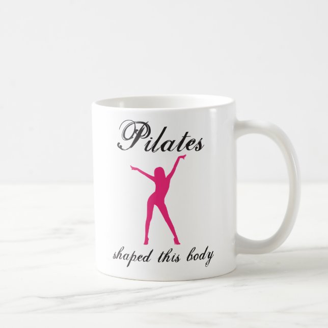 pilates, corps. mug (Droite)