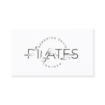 Pilates instructeur Pilates Carte de visite