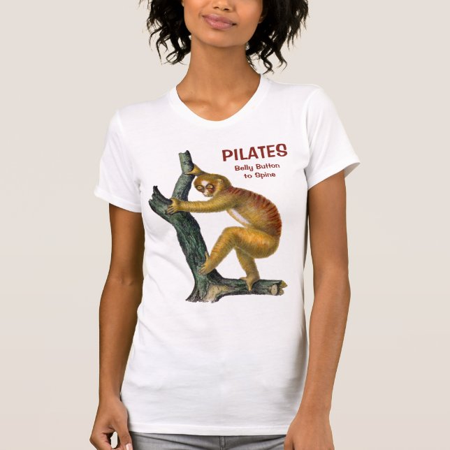 PILATES ! Nombril au T-shirt d'épine (Devant)