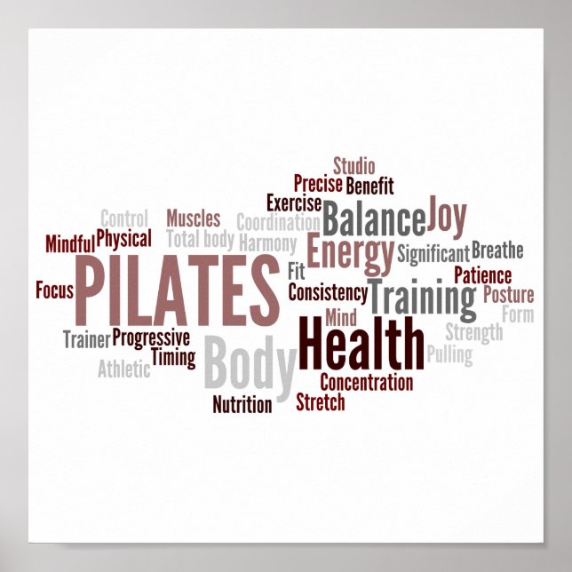 PILATES Poster (Devant)