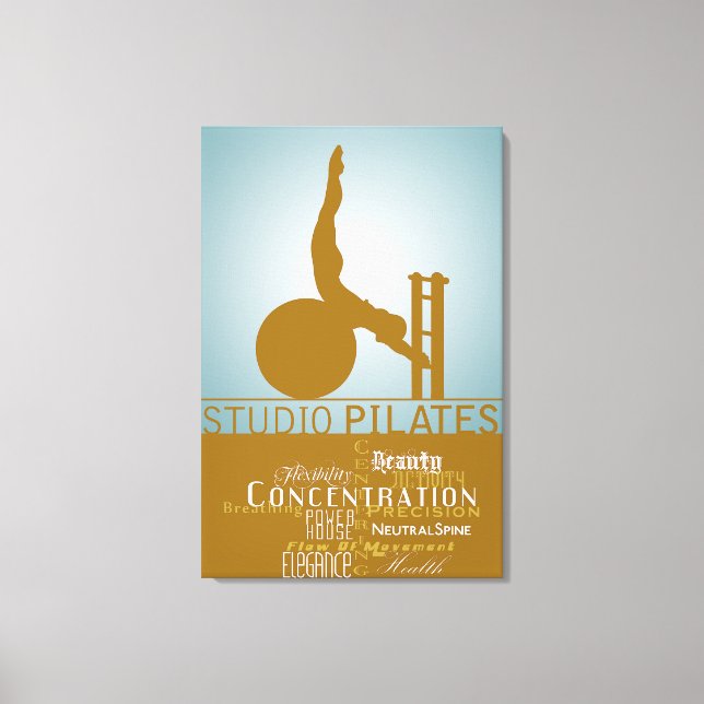 Pilates Studio - Toile Enveloppée (Recto)
