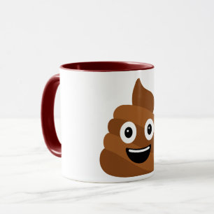 Pile de Poo Emoji Café Mug