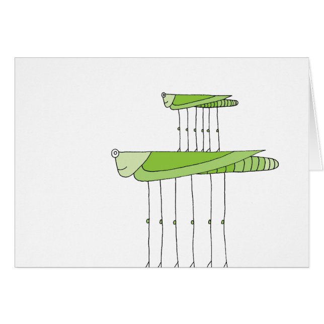 Pile de sauterelle (Devant horizontal)