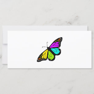 Pilier de papillon coloré