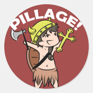Pillage ! autocollants