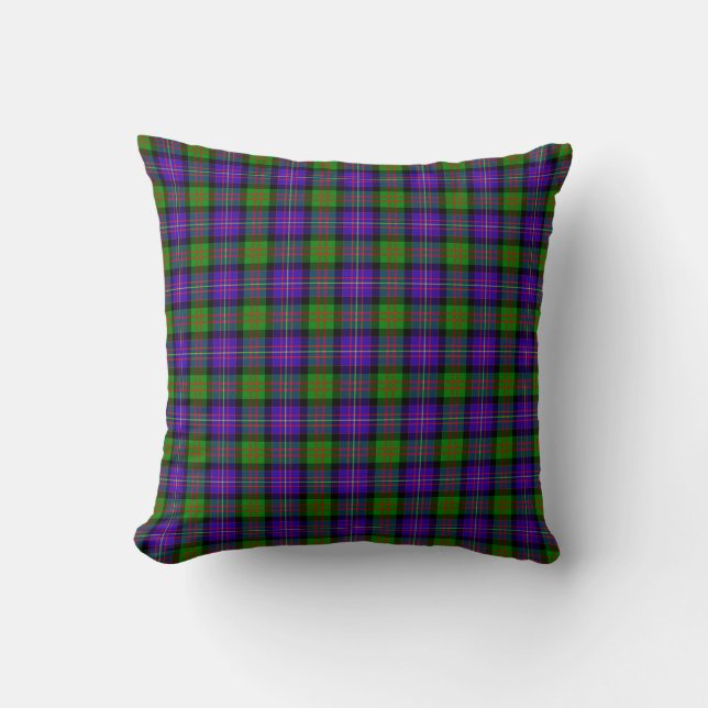 Pilote à lancer Plaid Cameron Tartan Coussin (Recto)