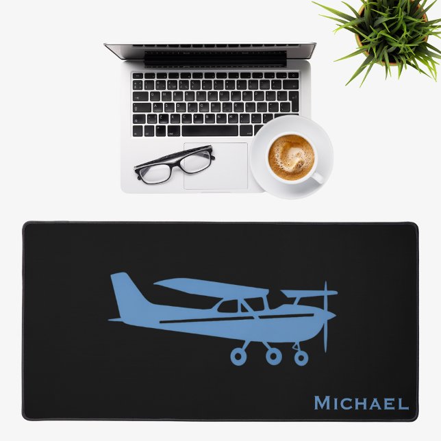 Pilote d'avion Cessna bleu Aviation Bureau personn (Créateur téléchargé)