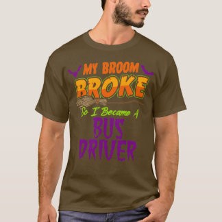 Pilote de bus Haloween funnyshirt Classic TShirt