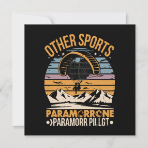 Pilote de paramoteur Paramoteur