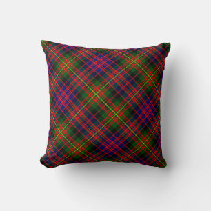 Pilote Jeu Plaid Carnegie moderne Tartan Coussin