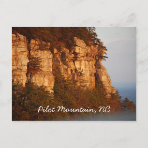 Pilote Mountain, carte postale NC
