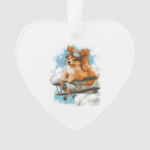Pilote Pomeranian � Chien As Volant