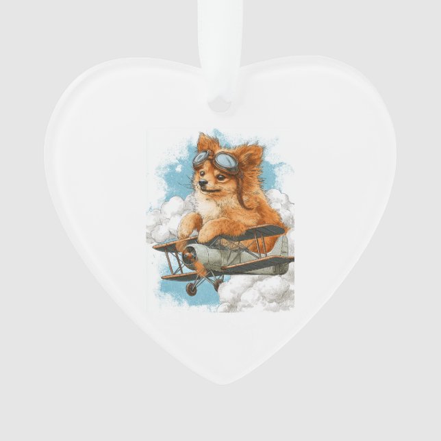 Pilote Pomeranian � Chien As Volant (devant)