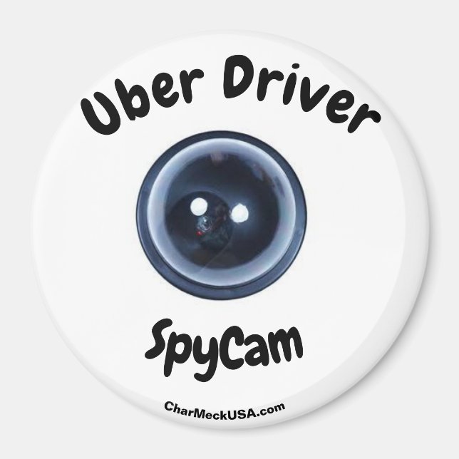 Pilote Uber SpyCam grand aimant (Devant)