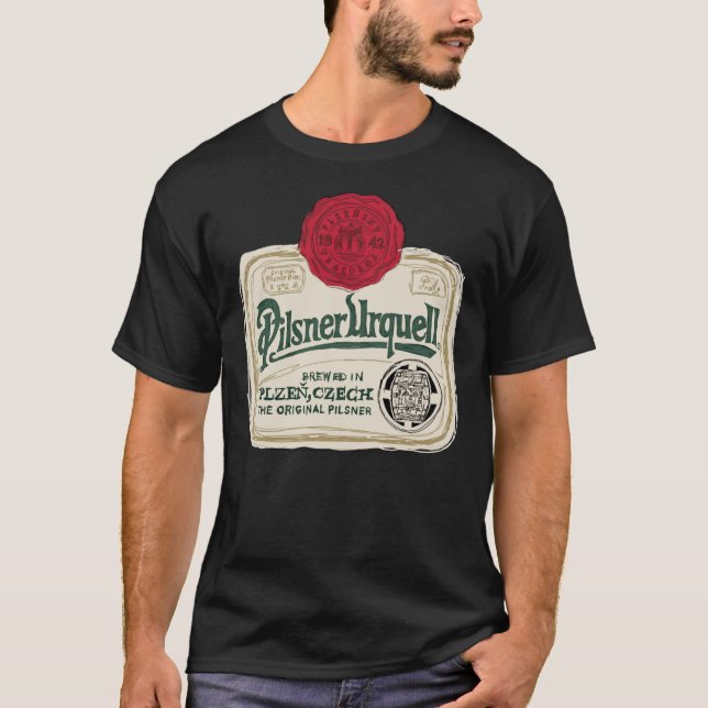 Pilsner Urquell POP Classic T-Shirt (Devant)
