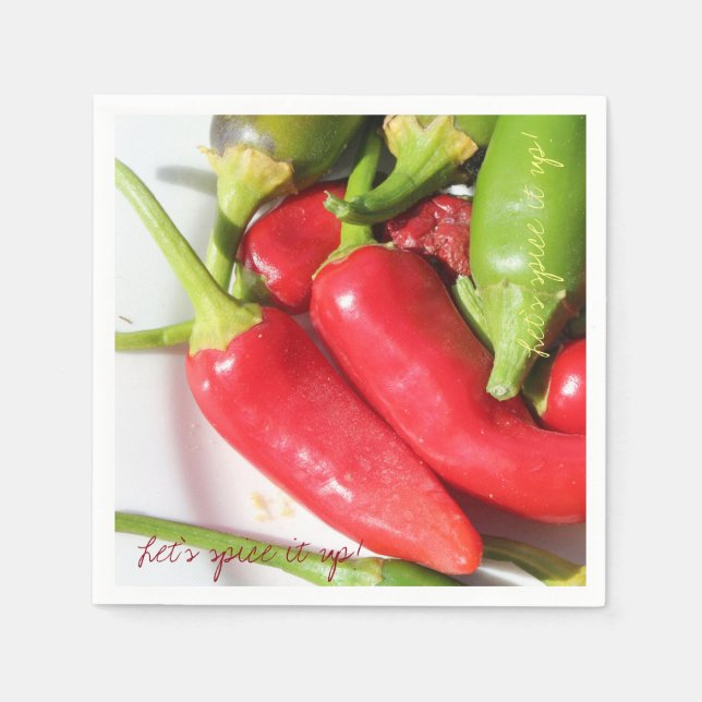 Pimentons-le Serviette en papier (Devant)