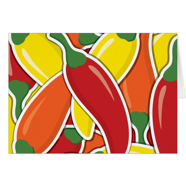 Piments de piment mélangés Funky (Devant horizontal)