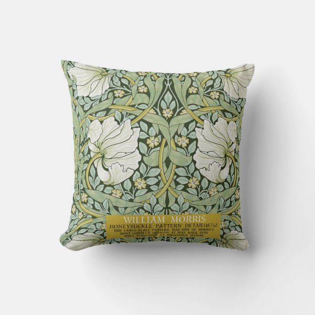 Pimpernel Design par William Morris Coque Coussin (Recto)