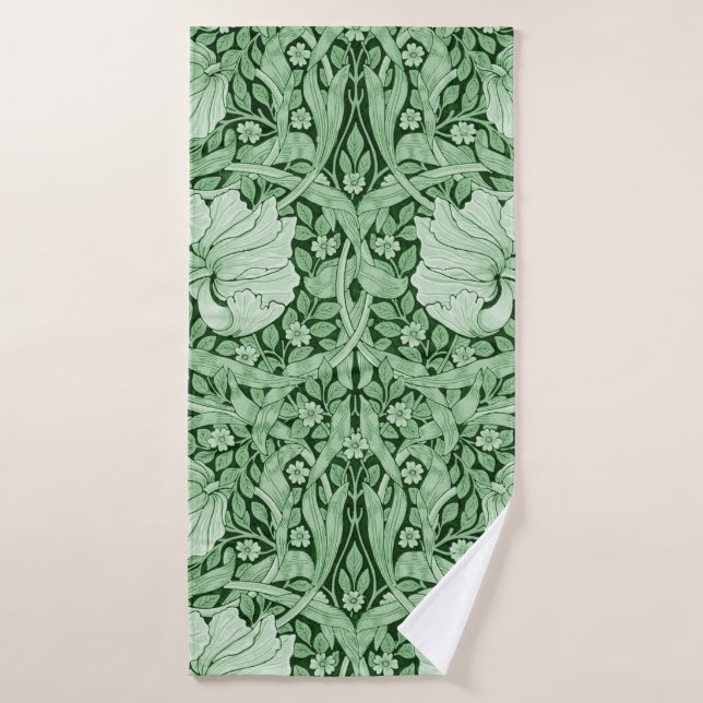 Pimpernel Green, William Morris (Serviette de bain)