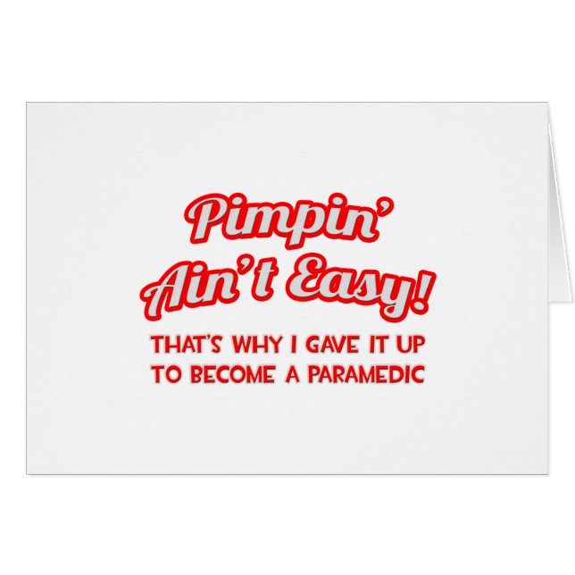 Pimpin' Ain't Easy .. Paramètre (Devant horizontal)