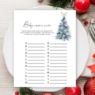 Pin d'hiver Baby nom course jeu
