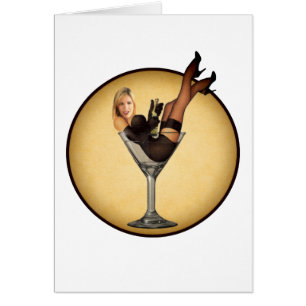 Pin-up chanceux de cru d'immersion