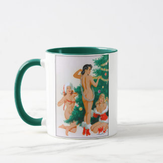 Pin Up Girl Art Vintage Café Mug