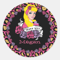 Pin-up Girl, Rock-a-Billy, Stickers Merci