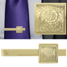 Monogramme Antique C Initiale Gravée Ornée Or