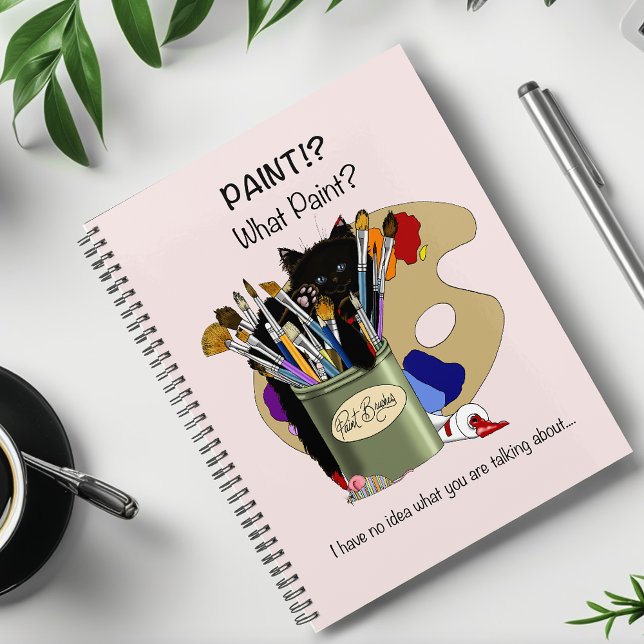 Pinceaux palette Noir Kitten Artiste (Créateur téléchargé)