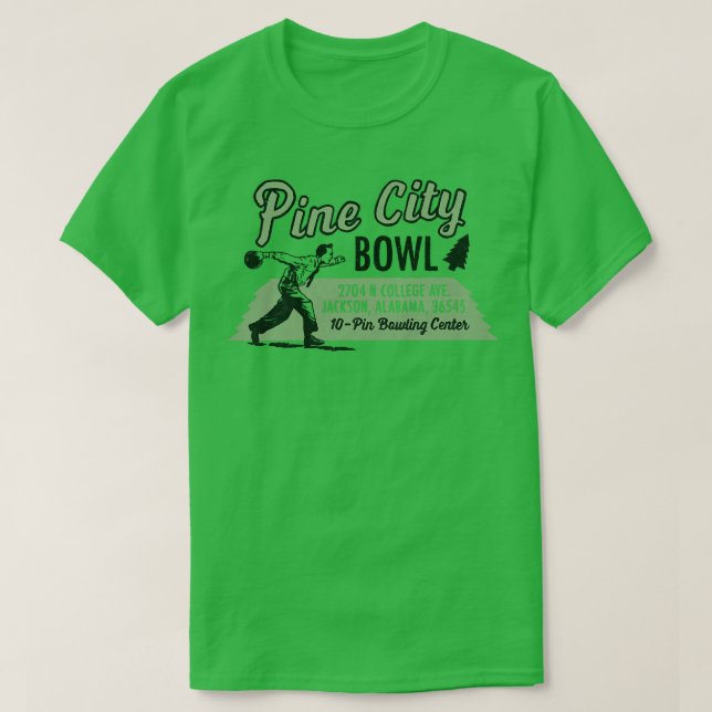 Pine City Bowl TShirt (Design devant)