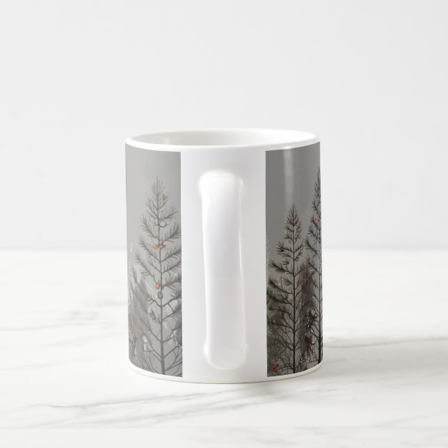 Pine Forest Bliss - Winter Coffee Mug (Poignée)