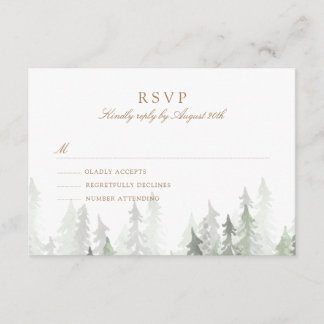 Pine Forest RSVP